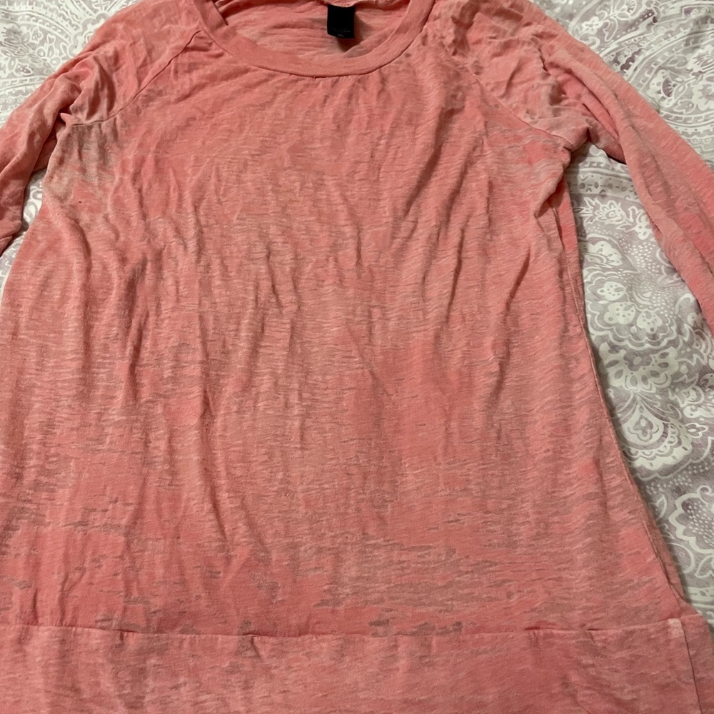 Alternative vintage soft burnout soft orange  xl
